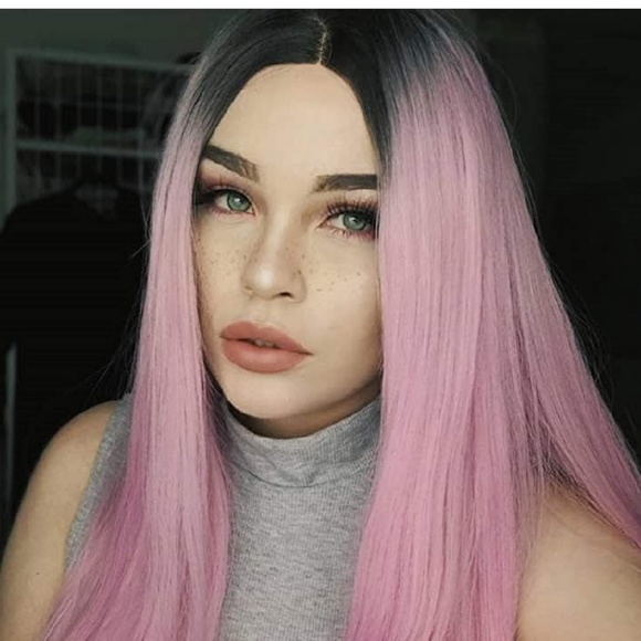 Ombre Pink Beauty Full Wig - Picture 2 of 7